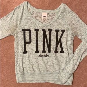 long sleeve pink shirt
